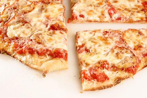 pizza atun integral Pizza integral de atún y queso de burgos