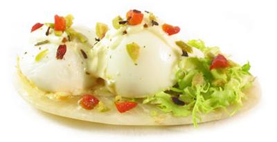 huevos tartara Huevos con salsa tártara