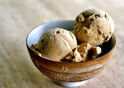 coffee ice cream Helado de café