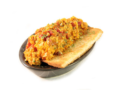 revuelto huevo sobrasada Revuelto de huevo con sobrasada