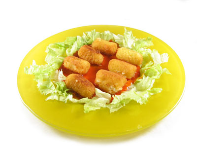 croquetas huevo gambas Croquetas de huevo duro y gambas