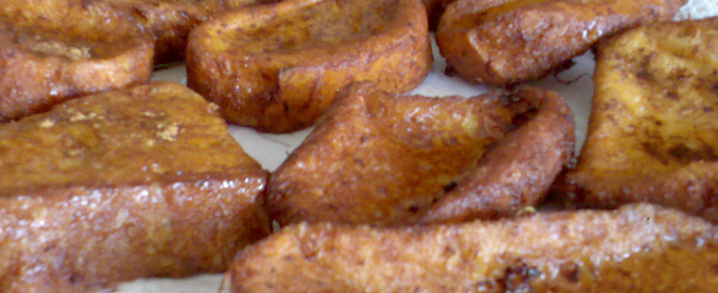 Torrijas Receta de torrijas