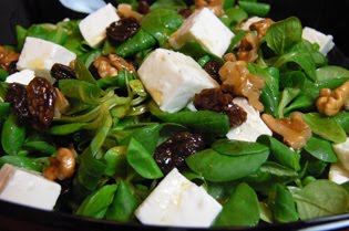 ensalada de canonigos Ensalada de canónigos