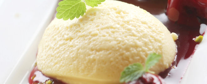 helado manzanilla Helado de manzanilla