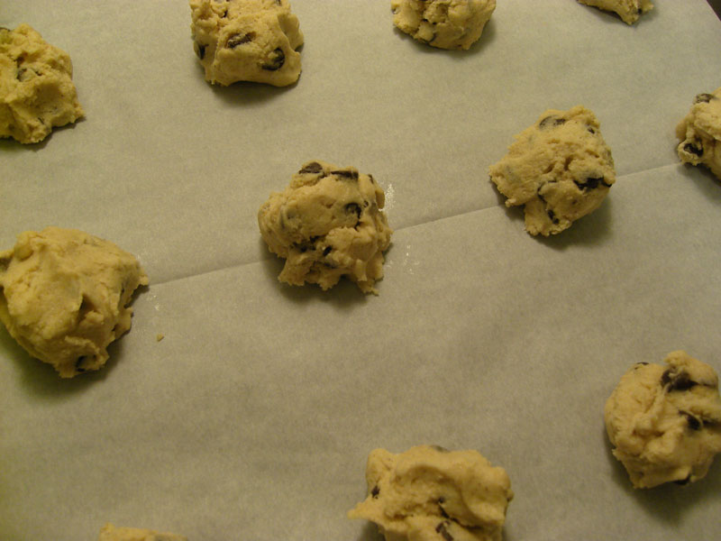 chocolate chip cookies 2 Cookies chips de chocolate