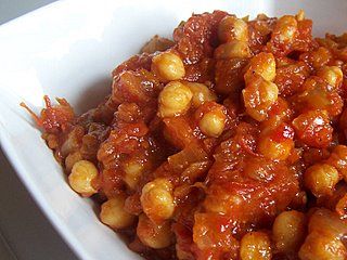 garbanzos con tomate Garbanzos con tomate