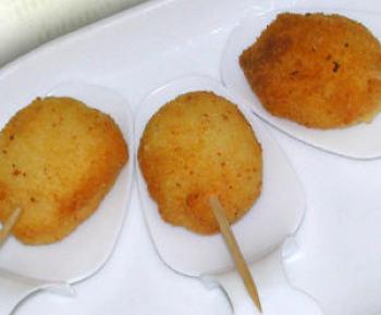 huevos empanados Huevos empanados