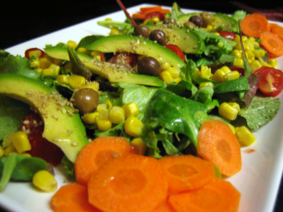 ensalada aguacate Ensalada de aguacate