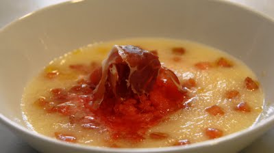 crema fria garbanzos Crema fría de garbanzos