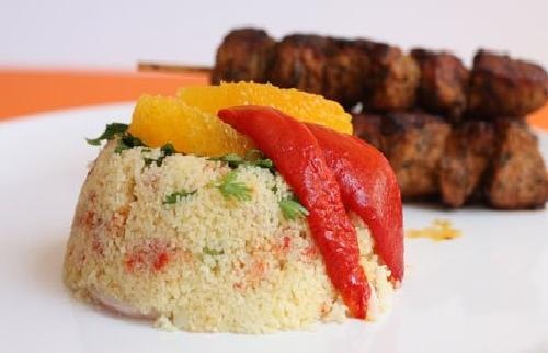 cuscus naranja Cuscús a la naranja con frutos secos