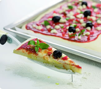 pizza pan molde Pizza en pan de molde
