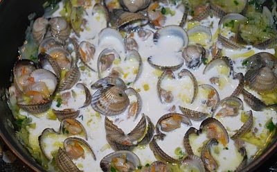 ensalada berberechos acelgas Ensalada de berberechos y acelgas