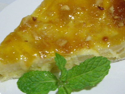 tarta de pera Tarta de pera