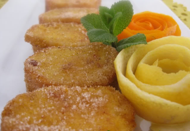 torrijas leche Torrija de leche