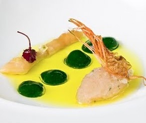 Vichyssoise de coliflor con gambas vichyssoise de coliflor con gambas Vichyssoise de coliflor con gambas