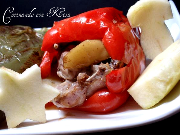 pimientos codornices Codornices con pimientos