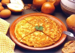 tortilla de cebolla Tortilla de cebolla