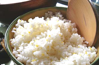 arroz blanco al miso Arroz blanco al miso