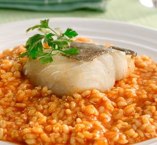 arroz con bacalao Bacalao con arroz y zanahoria
