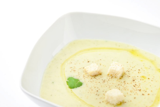 crema de calabaza con cebolla y arroz Crema de calabaza con cebolla y arroz