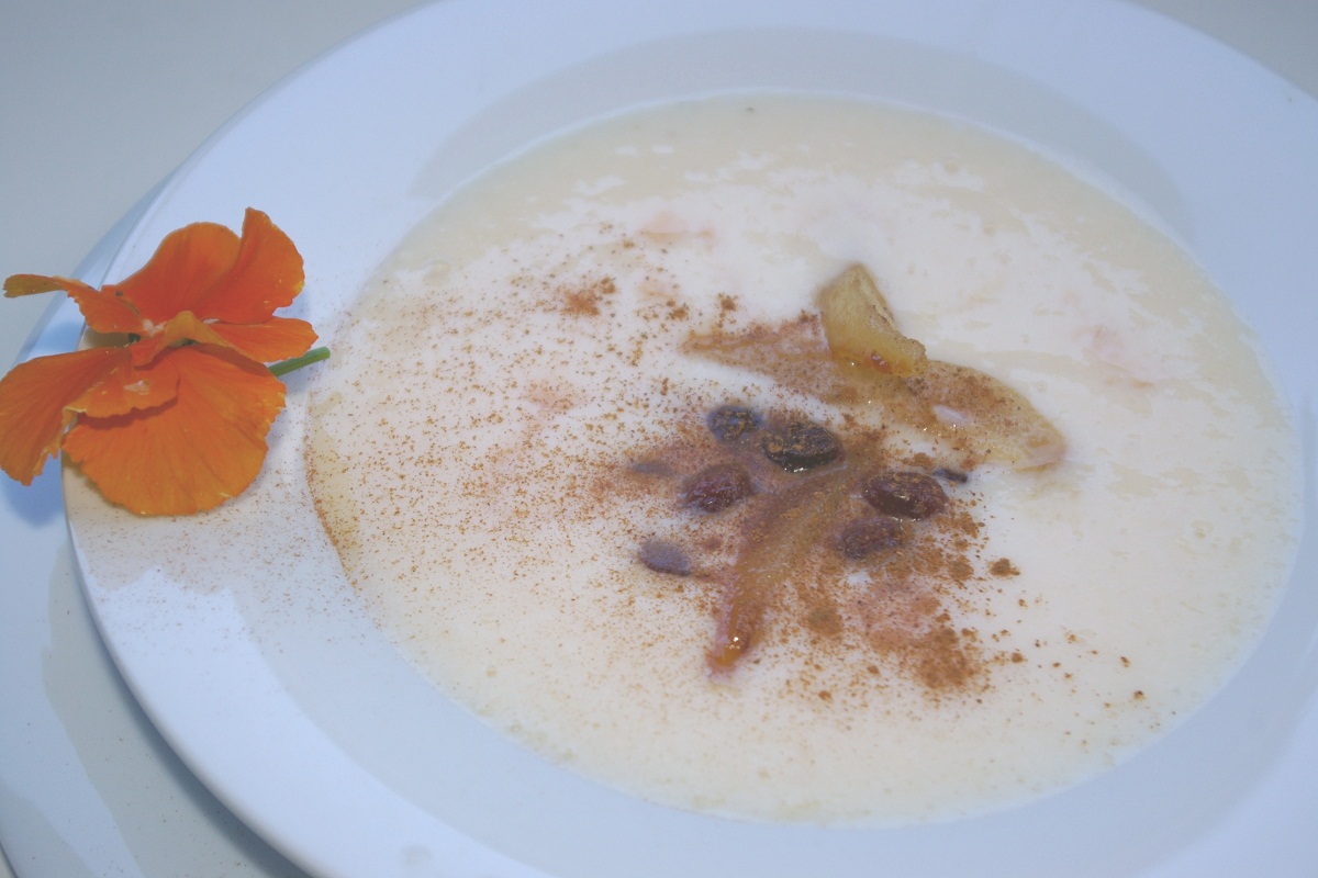 natillas pera Natillas con manzana y pera caramelizadas