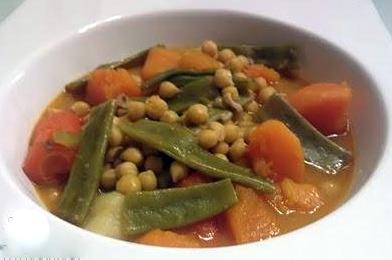 judias verdes calabaza Judías verdes con calabaza