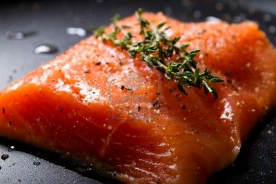 salmon sarten Salmón a la sartén con zanahoria