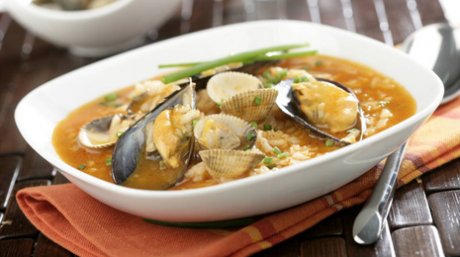 Arroz caldoso con mejillones Arroz caldoso con mejillones