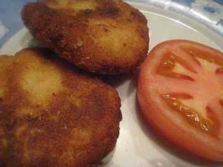 Hamburguesas de bacalao Hamburguesas de bacalao