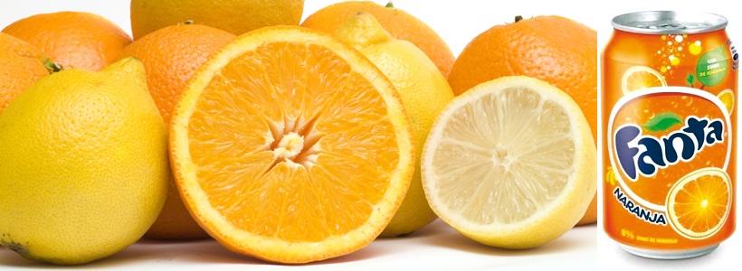 fanta frutas Fanta y las frutas naturales