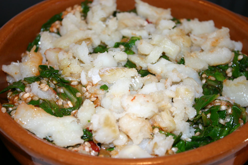acelgas bacalao Acelgas con bacalao
