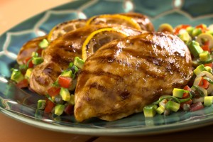 pollo verduras a la italiana Pollo asado con verduras a la italiana