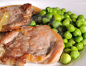 guisantes con picadillo de carne de cerdo Guisantes con picadillo de carne de cerdo