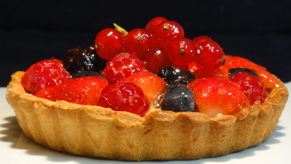 tartaleta de frutos del bosque Tarta de frutos del bosque