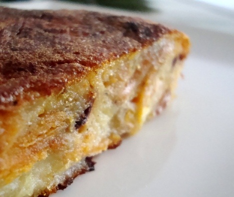 tortilla boniato y patatas Tortilla de atún y cebolla