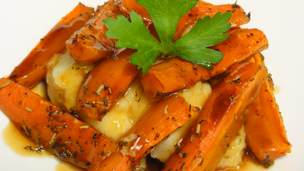 zanahorias asadas Zanahorias asadas