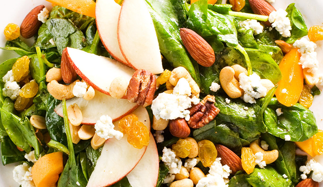 ensalada con frutas Ensalada con frutas